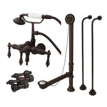 Restorers Vintage CCK19T Wall Mount Clawfoot Tub Faucet Packageimage