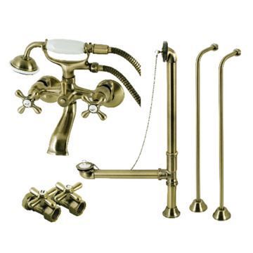 Restorers Vintage CCK265X Wall Mount Clawfoot Tub Faucet Packageimage