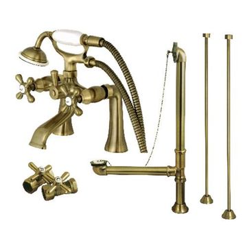 Restorers Vintage CCK268X Deck Mount Tub Faucet Packageimage