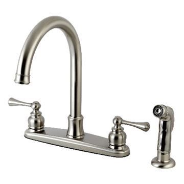 Restorers Vintage FB779BLSP 8 Inch Kitchen Faucet & Sprayerimage