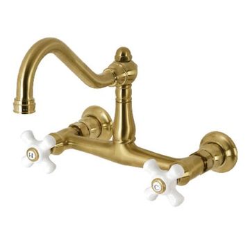 Restorers Vintage KS324PX Wall Mount Lavatory Sink Faucetimage