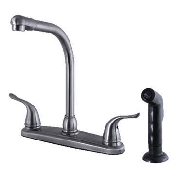 Restorers Yosemite FB275YLSP 8 Inch Kitchen Faucet & Sprayerimage