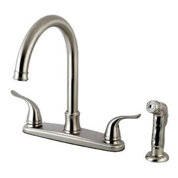 Restorers Yosemite FB779YLSP 8 Inch Kitchen Faucet & Sprayerimage