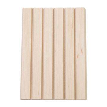 Restorers 1/2 Inch Trapezoid Wood Veneer Tambour Panelimage