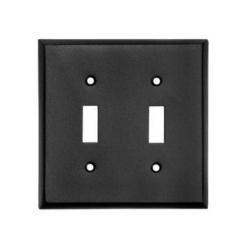 Ageless Iron Double Toggle Switchplateimage