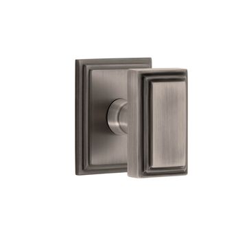 Grandeur Carre Square Concealed Screw Interior Set - Carre Knobimage