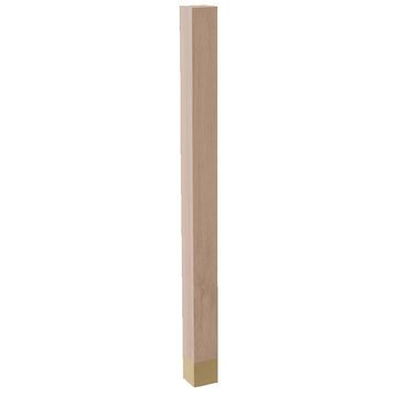 Designs of Distinction 3 x 35 1/4 Square Column - Polished Brassimage