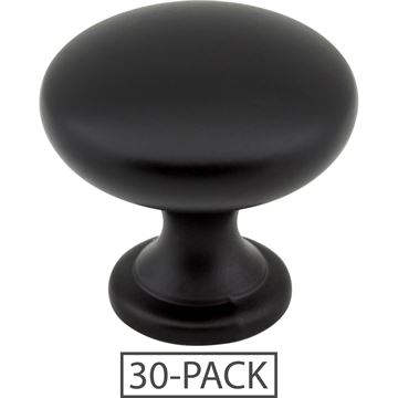 Elements Madison Mushroom Cabinet Knob - 30 Packimage