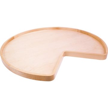 Hardware Resources Kidney Wood Lazy Susan Individual Shelfimage