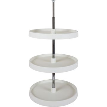 Hardware Resources Round Three Shelf Plastic Lazy Susan Setimage