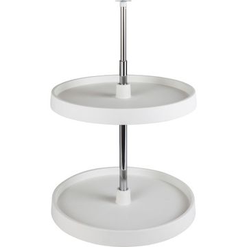 Hardware Resources Round Two Shelf Plastic Lazy Susan Setimage