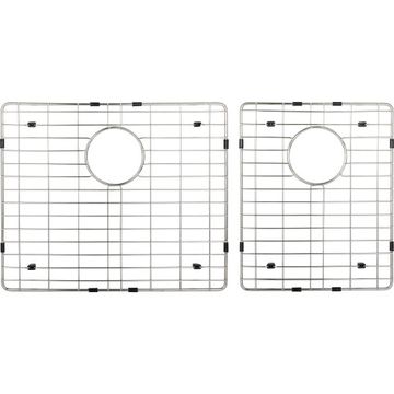 Hardware Resources Stainless Grid - 60/40 Farmhouse Double Bowl Sinkimage