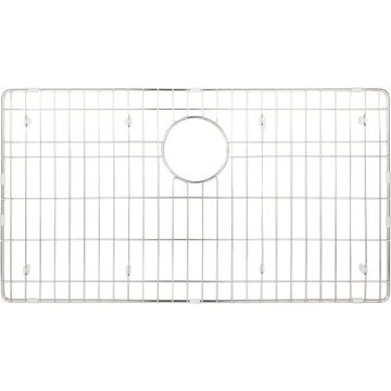 Hardware Resources Stainless Grid - Farmhouse Single Bowl Kitchen Sinkimage