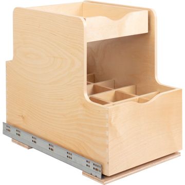 Hardware Resources Wood Double Drawer Bottle Rolloutimage