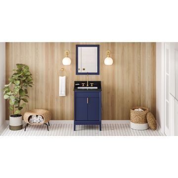 Jeffrey Alexander Hale Blue Theodora Single Vanity & Black Graniteimage