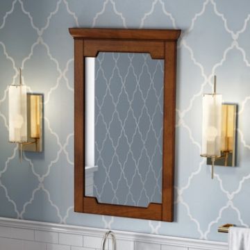 Jeffrey Alexander Chocolate Chatham Mirrorimage