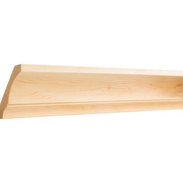 Legacy Heritage 4 Inch Contemporary Cove Crown Molding - 3 Packimage