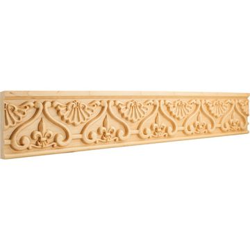 Legacy Heritage Hand Carved Flat Fleur De Lis Moldingimage