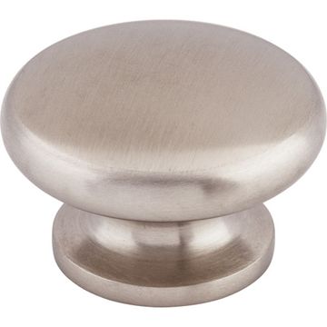 Top Knobs 1 1/2 Inch Stainless Flat Round Cabinet Knobimage