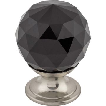 Top Knobs Black Crystal Cabinet Knobimage