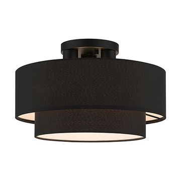 Livex Lighting Bainbridge Large Semi Flush Ceiling Lightimage
