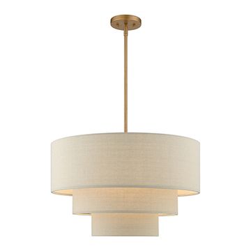 Livex Lighting Bellingham 4 Light Pendant Chandelierimage