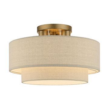 Livex Lighting Bellingham Medium Semi Flush Ceiling Lightimage