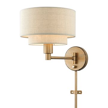 Livex Lighting Bellingham Swing Arm Wall Lampimage