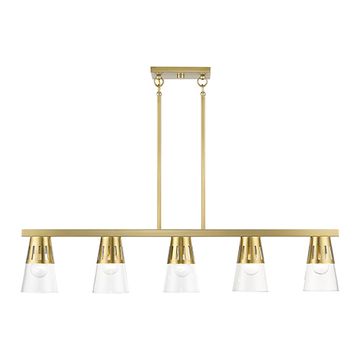 Livex Lighting Bennington Large Linear Chandelierimage