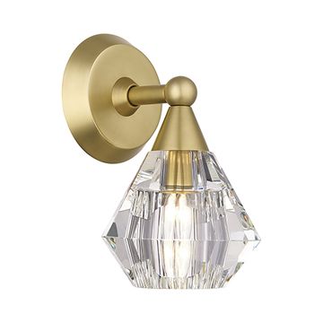 Livex Lighting Brussels Crystal Single Wall Sconceimage
