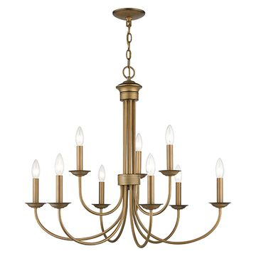 Livex Lighting Estate Large 2-Tier Chandelierimage