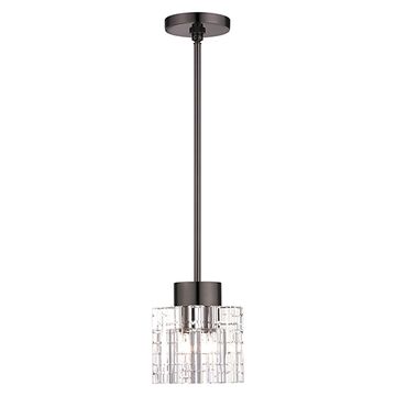 Livex Lighting Rotterdam Crystal Single Pendant Lightimage