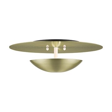 Livex Lighting Ventura Large Semi Flush Wall Sconceimage