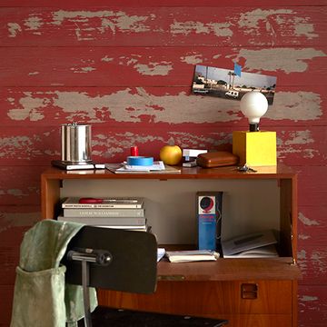 Timeline Skinnies Tomato Peel Solid Wood Wall Panelingimage