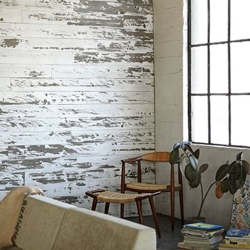 Timeline Skinnies White Solid Wood Wall Panelingimage