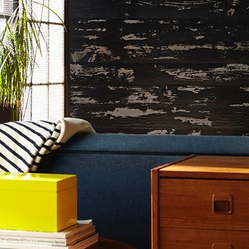 Timeline Skinnies Black Solid Wood Wall Panelingimage