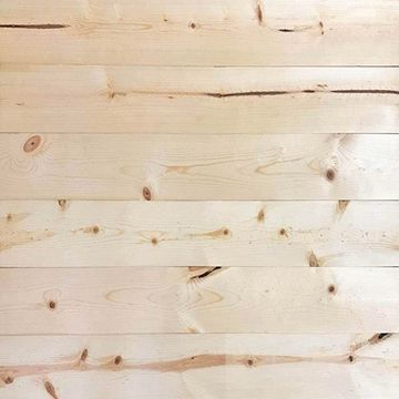 Timeline Skinnies Raw Pine Solid Wood Wall Panelingimage