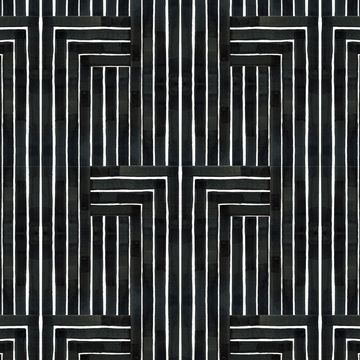 Mitchell Black Chiseled Black Wallpaperimage