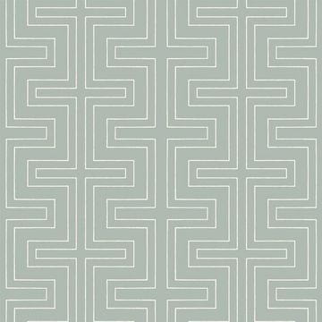 Mitchell Black Geometric Lines Blue Wallpaperimage