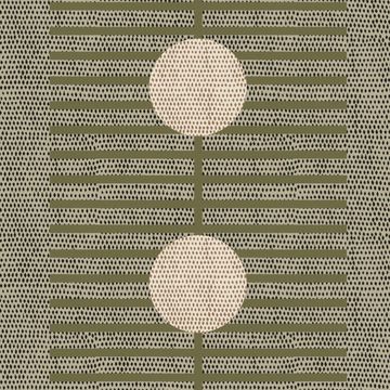 Mitchell Black Nomalanga Olive & Linen Wallpaperimage