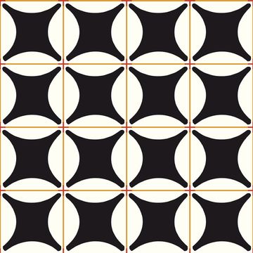 Mitchell Black Traveler Tile Onyx Wallpaperimage