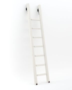 Putnam Solid White Pine Stationary Loft Ladderimage