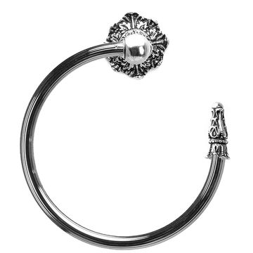 Carpe Diem Acanthus Renaissance Reeded Towel Ringimage