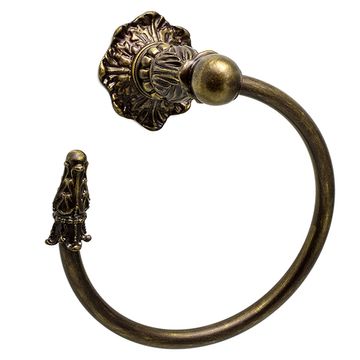 Carpe Diem Acanthus Renaissance Smooth Towel Ringimage