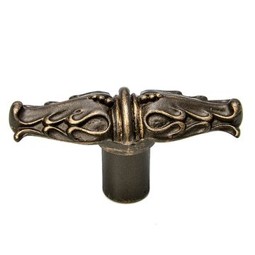 Carpe Diem Acanthus Romanesque Leaves Large Cabinet Knobimage