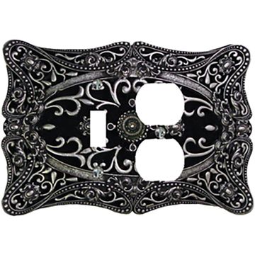 Carpe Diem Acanthus Single Toggle & Duplex Switch Plateimage