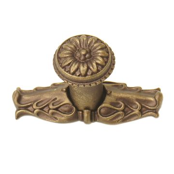 Carpe Diem Acanthus Small Knob with Rope Backplateimage