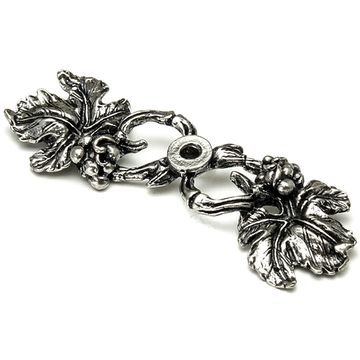 Carpe Diem Bacchus Double Grape Leaf Vine Large Escutcheonimage