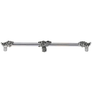 Carpe Diem Bacchus Smooth Cabinet Pull with Center Braceimage