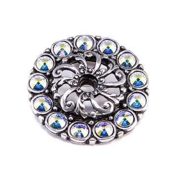 Carpe Diem Cache 1 1/2 Inch Aurore Swarovski Crystal Escutcheonimage